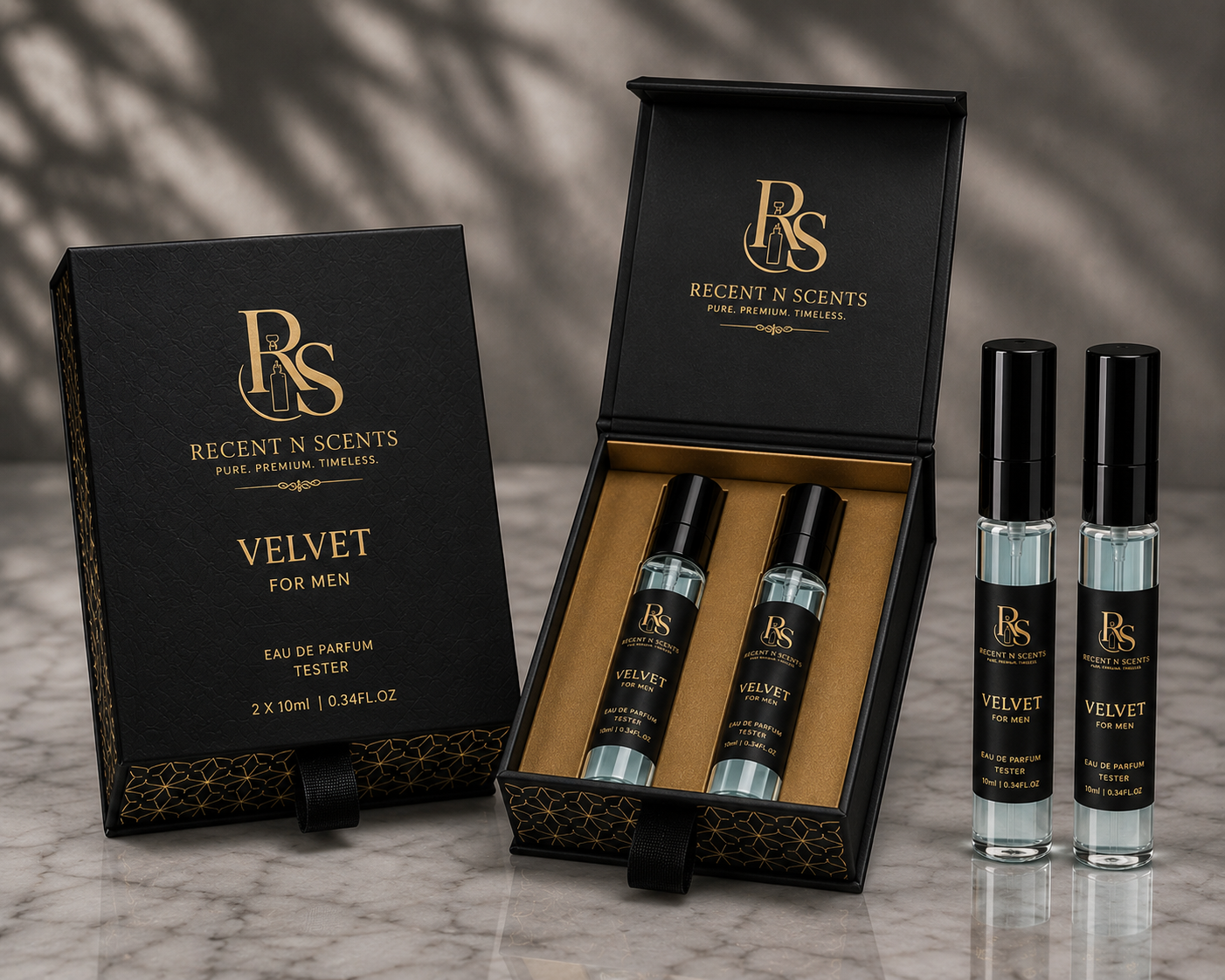 Recent N Scents Velvet For Men Perfume Tester – 10ml Eau De Parfum